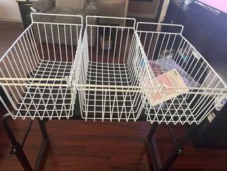 Organizer Bin Baskets. Pick Up In Van Nuys CA  All 3 for $18