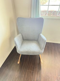 Grey Rocking Chair