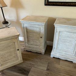 Three Small Cabinets