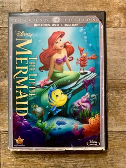 Disney The Little Mermaid Blu-ray DVD