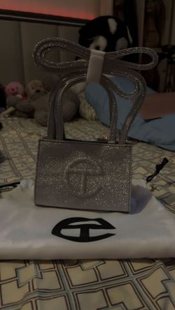Telfar x Melissa Small Glitter Shopping Bag