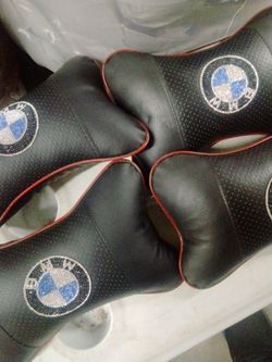 BMW RHINESTONE NECK REST PILLOWS