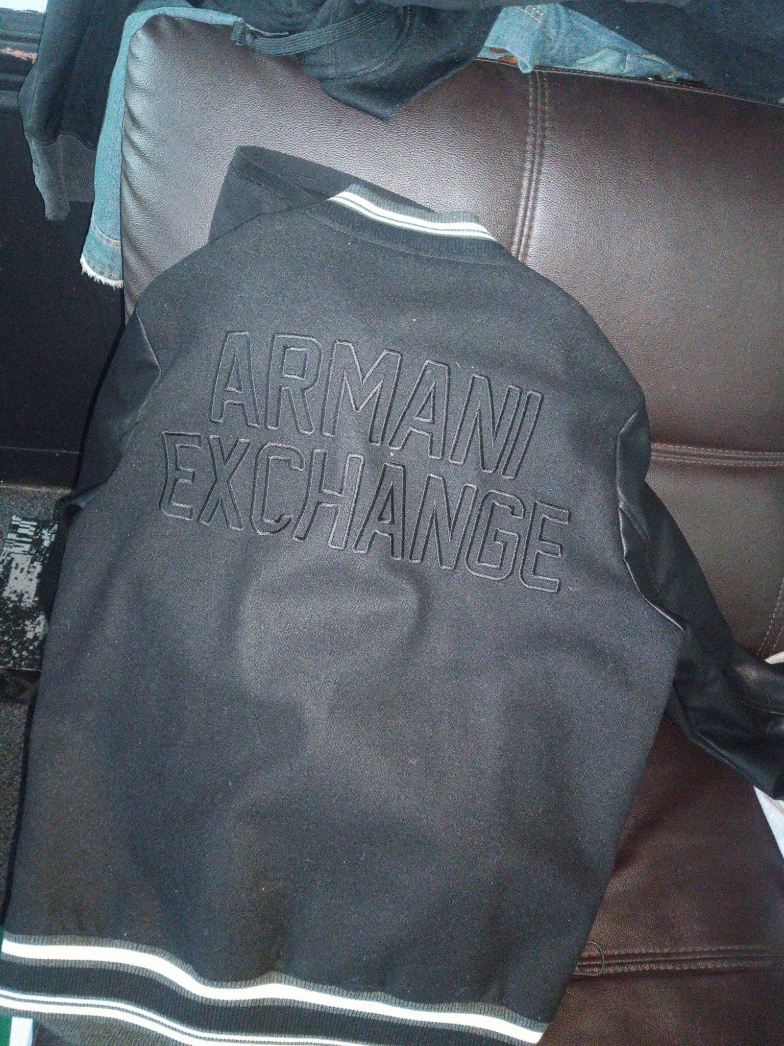 Armani exchange jacket Hugo boss long sleeve 2 Polo hoodie