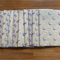 Lot of 10 Baby Shower Wrapping Paper Sheet