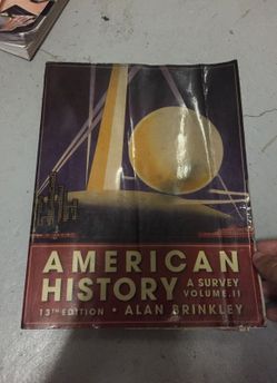 American history a survey volume 2 13th edition textbook