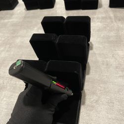 White Gold Moissanite Lab Diamond Earrings(small)