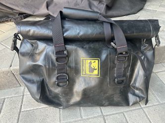 Wolfman Luggage Waterproof WP Motorcycle Duffel Heavy Duty BLACK