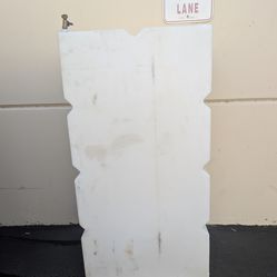 Used portable water container