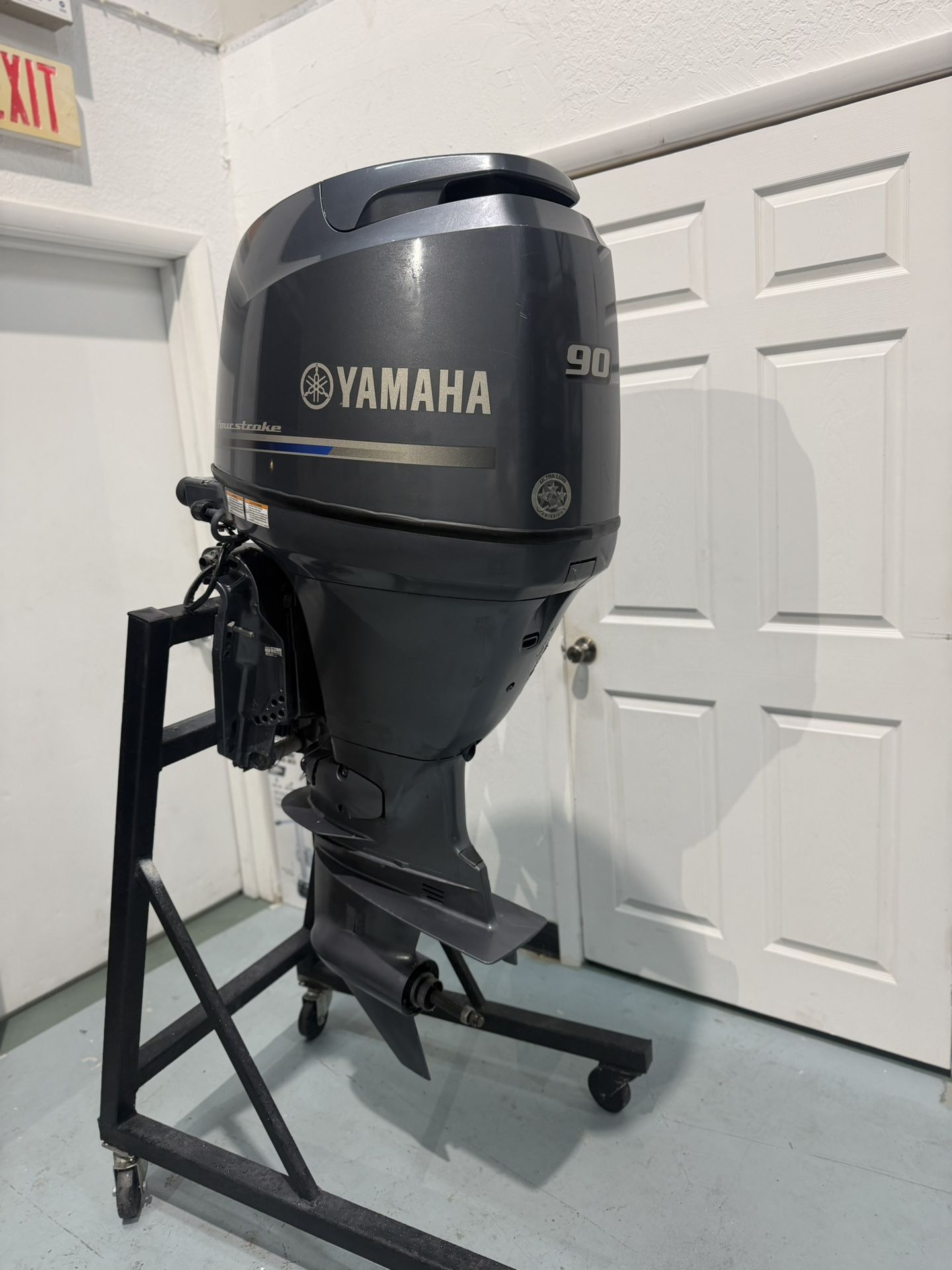 Yamaha 90hp Del 2015 Excelente Listo para El Agua