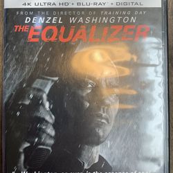 The Equalizer 4K Ultra HD Blu-Ray DVD 