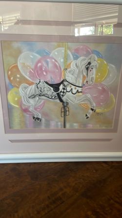 Picture of carousel horse
