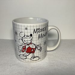 Official Disney Mickey Mouse Winter Sketch Mug