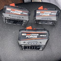 Milwaukee Forge Batteries 