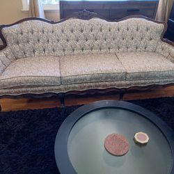 Antique  Couch and Antique Chair
