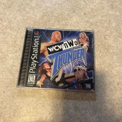 Ps1 wcw now thunder game