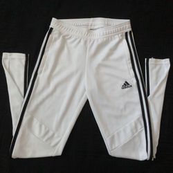 White Adidas Joggers 