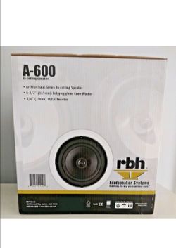 rbh  A-600 In-ceiling Speaker (contains a pair of speakers)