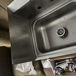 A Little Stainless Steel Sink