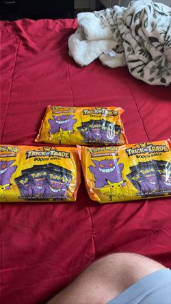 Trick or trade booster bundles sealed