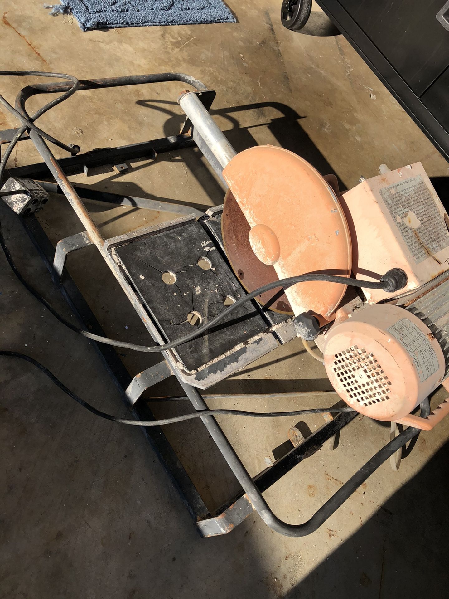 Chicago Electric Tile Saw TC250B1 for Sale in Ontario, CA OfferUp