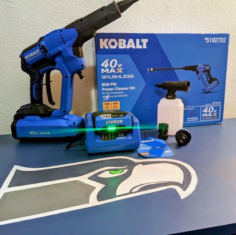 **Great Deal** Kobalt 40v Pressure Washer 600 Psi for Sale in Puyallup