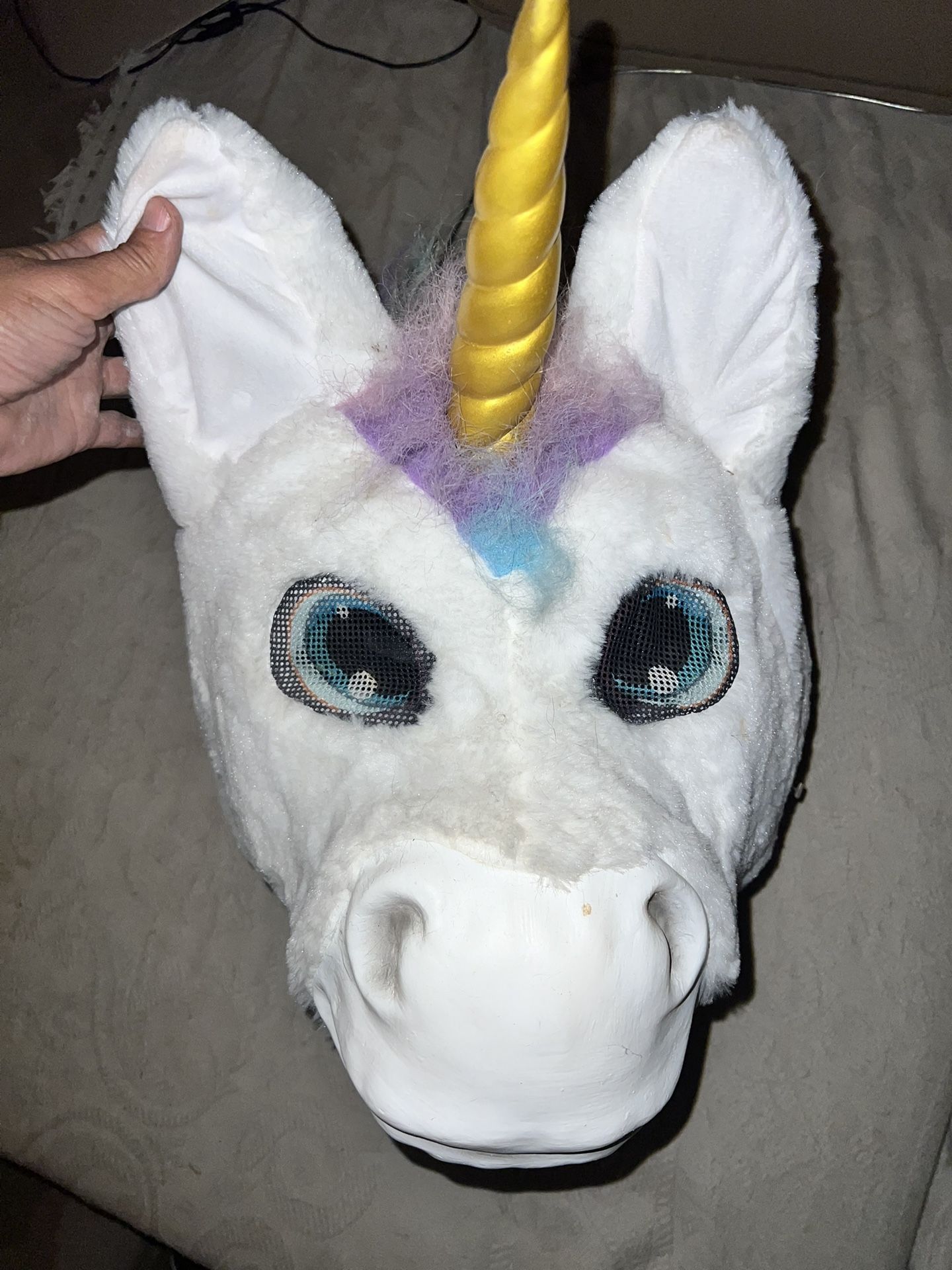 Never Used. Adult Costume Head