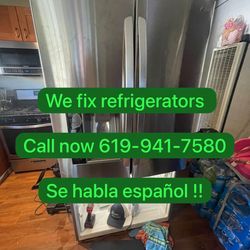 Refrigerator Repair . Freezer Repair . Se Arreglan Refrigeradores
