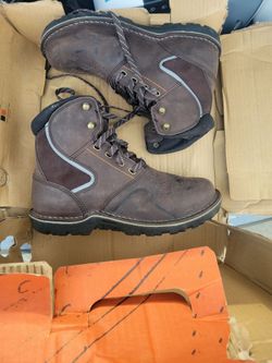 Worx Brown Leather Work Boots
