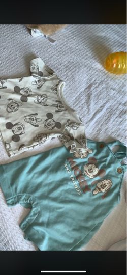 Mickey Mouse outfit 12 months