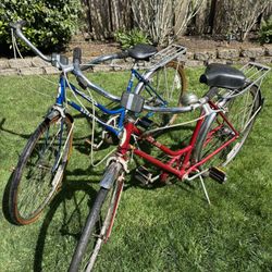 Vintage Schwinn 3 Speed Cruiser Bikes