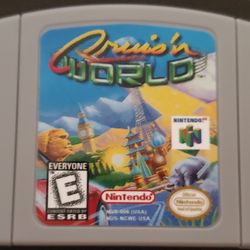 Cruis'n World Nintendo 64 Video Game Cartridge N64