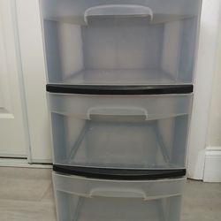 Black Plastic Drawer