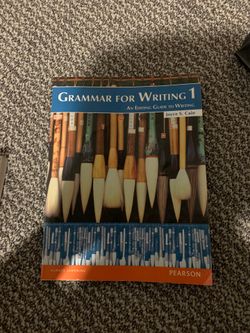 grammar for writing 1 (2nd edition)