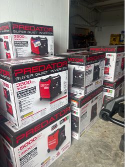 Brand new predator generators 2000/3500/5000