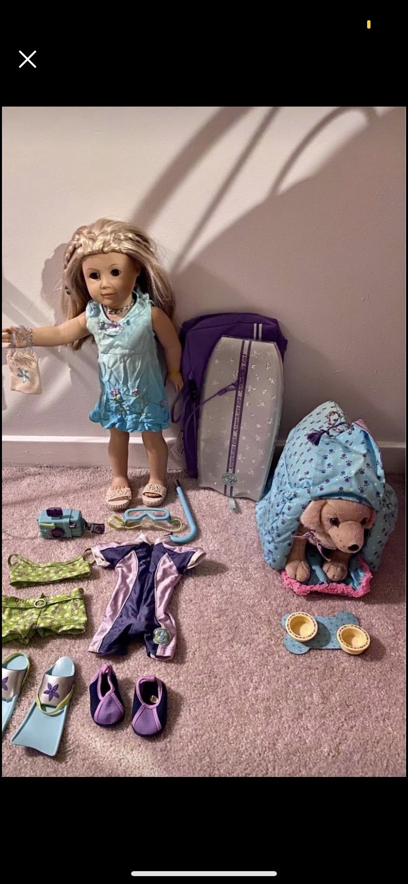 Retired american girl doll Kailey
