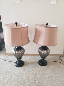 2 Table Lamps