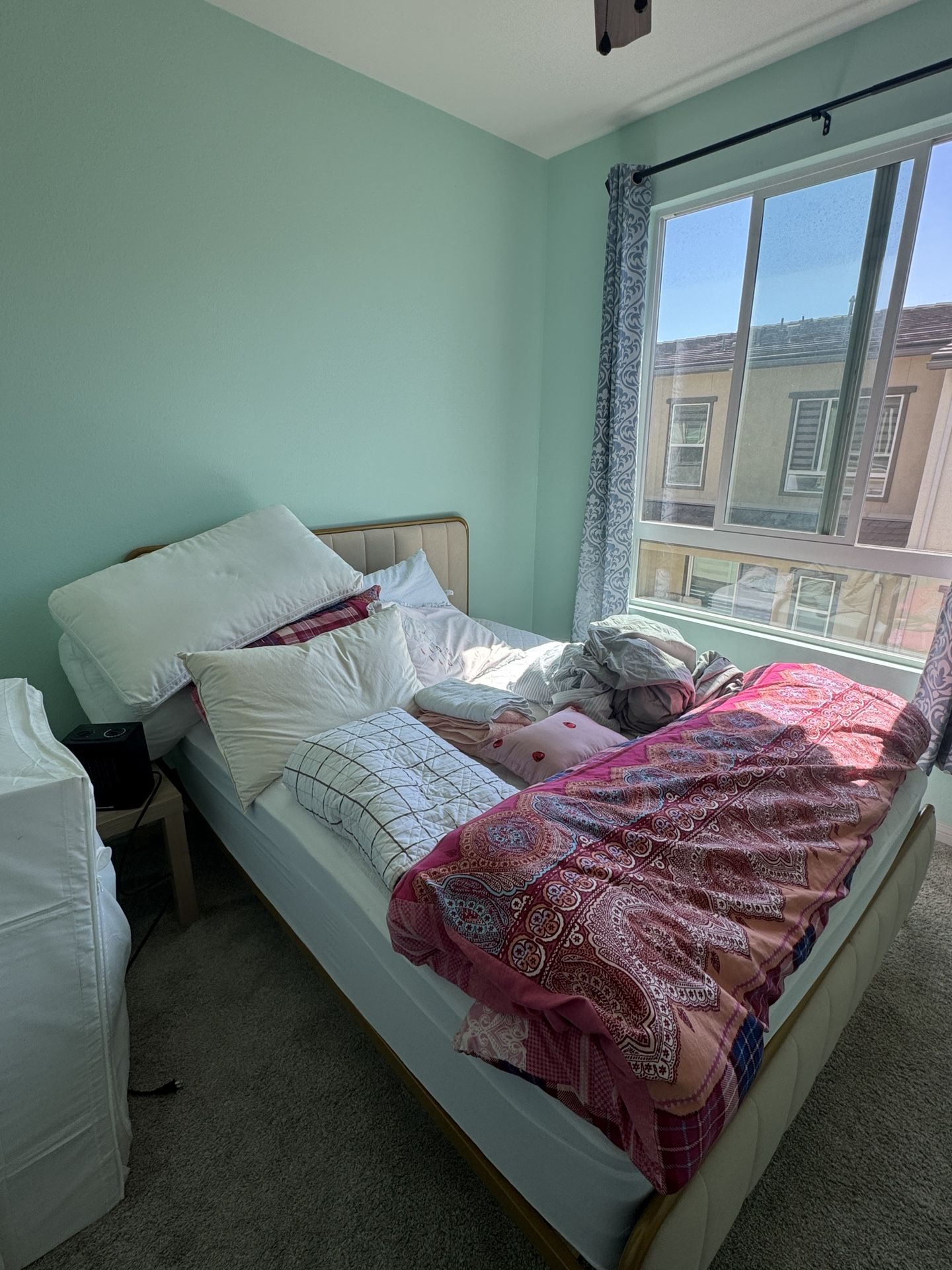 Queen Size Comforter/pillows/sheets