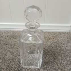 Atlantis Crystal Glass Decanter with Stopper
