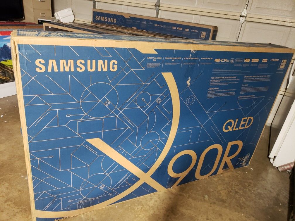 TV Samsung 75", 4k, Q90R, 240 Hz, Dynamic Cristal Color, HDR, Excellent