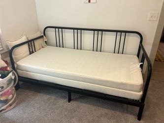 Ikea FYRESDAL daybed with 2 twin mattresses