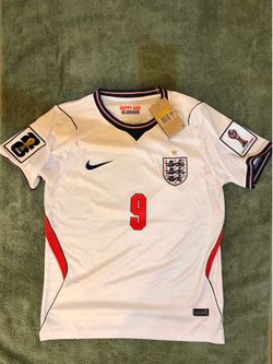 2026 World Cup Jersey England Kane #9