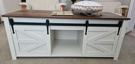 Lift top coffee-work table