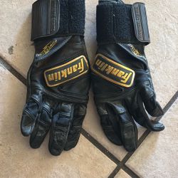 Franklin batting gloves double strap 