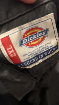 dickie charcoal flannel
