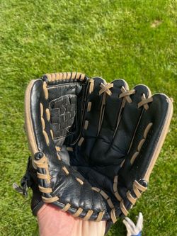 Black and Tan Baseball Glove