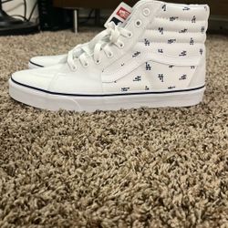 Dodgers Vans Sk8 Hi Men’s 11 New