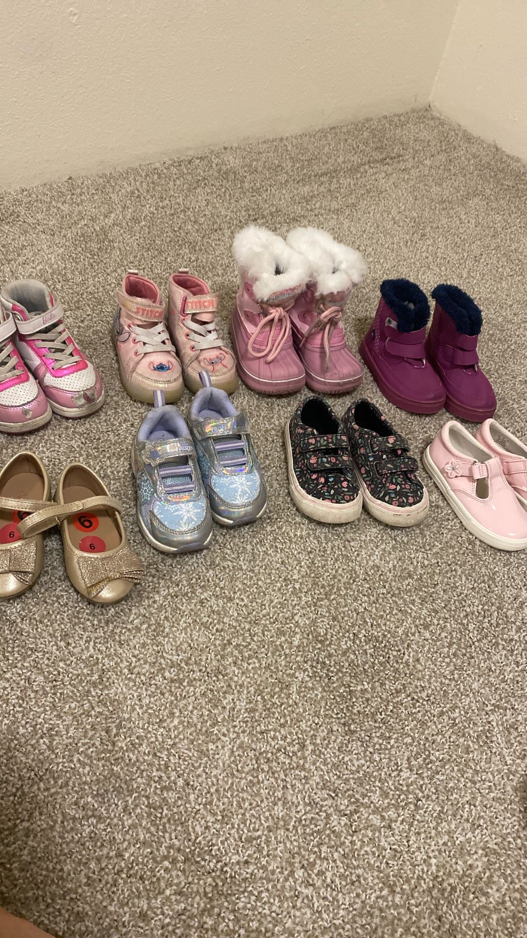 Toddler Size 7 Shoe Bundle!