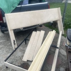 Nice Bed Frame And Mattress Set In  Modesto 