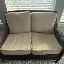 Indoor/Outdoor Furniture with Matching Coffee Table