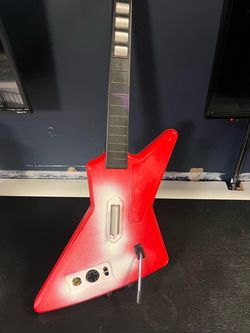 Modded PC guitar for Clone Hero